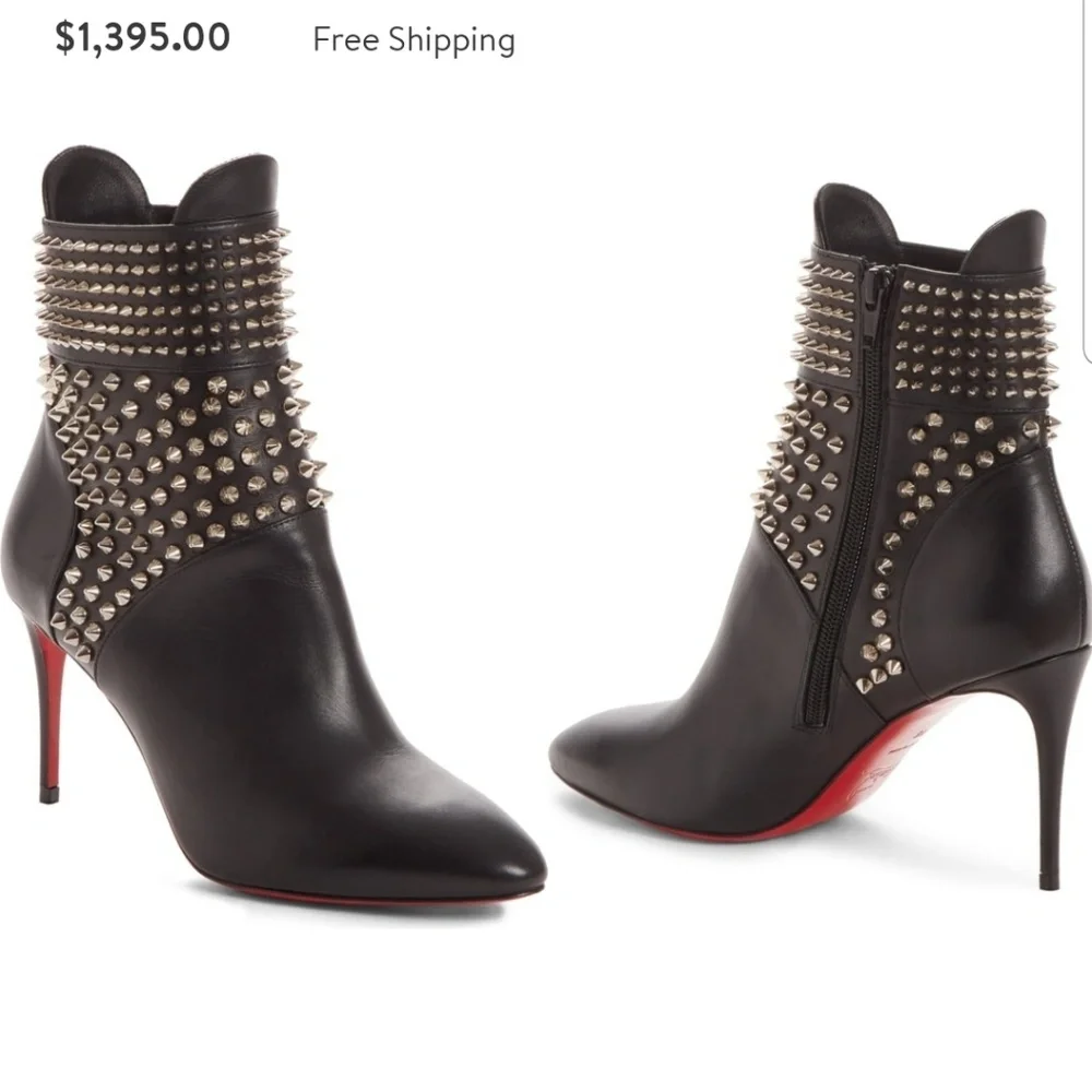 Christian Louboutin Spike Booties